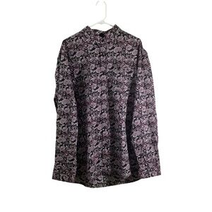 Starr Men's Paisley Long Sleeve Western Shirt Rodeo Equestrian